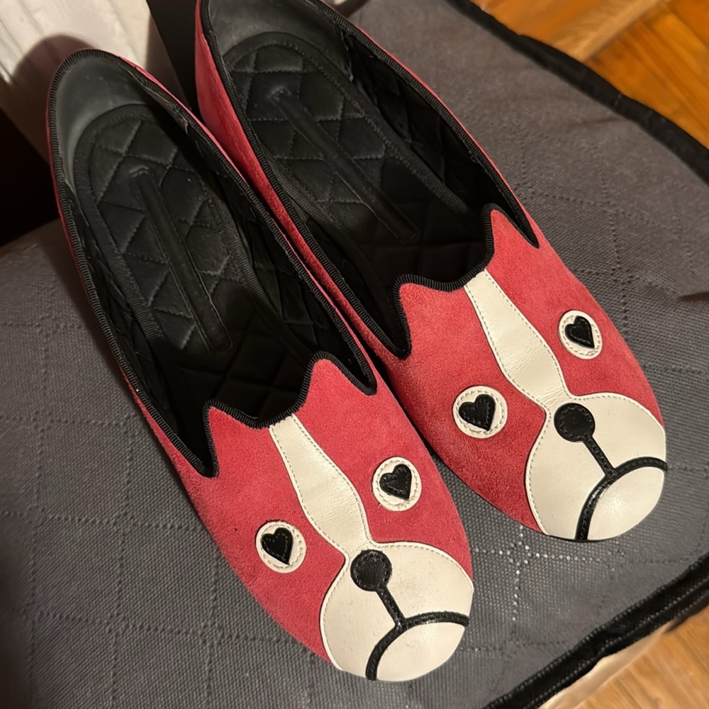 Marc By Marc Jacob’s Shortie Bulldog Flats Marc By Marc Jacobs Pink Suede 6.5